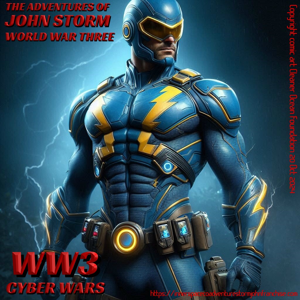This is Dan's version of a more practical suit, more battle armour, with taser and other useful equipment, and a blast shock resistant helmet.